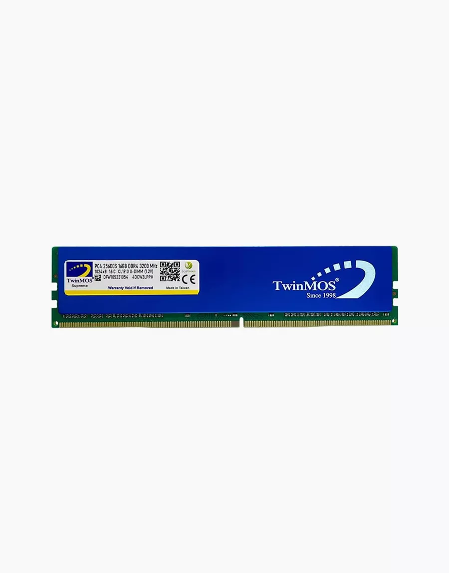 TWINMOS 16GB DDR4 3200MHC CL22 DESKTOP MEMORY MDD416GB3200D