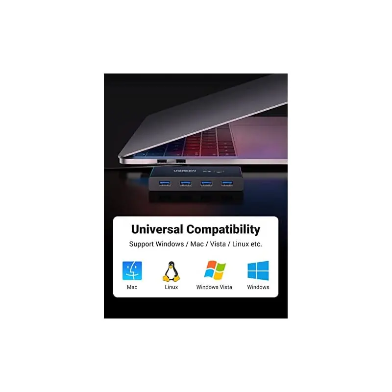 UGREEN 2 IN 4 OUT USB 3.0 SHARING SWITCH BOX US216 30768 thumbnail 4