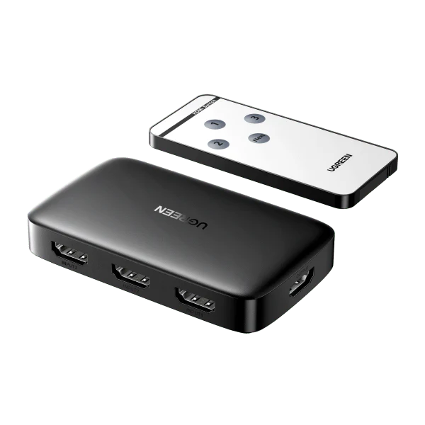 UGREEN HDMI SWITCHER 3 IN 1 OUT  4K@30HZ 80125