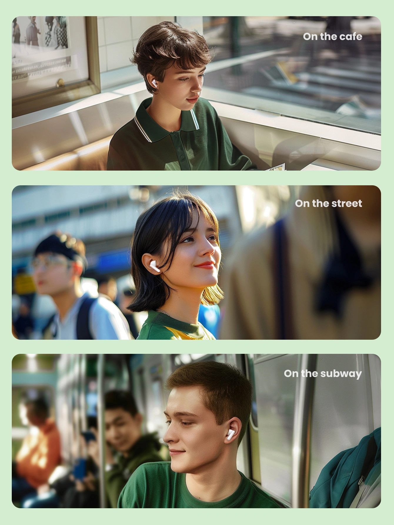 UGREEN HITUNE P3 TRUE WIRELESS EARBUDS WHITE 45110 thumbnail 3