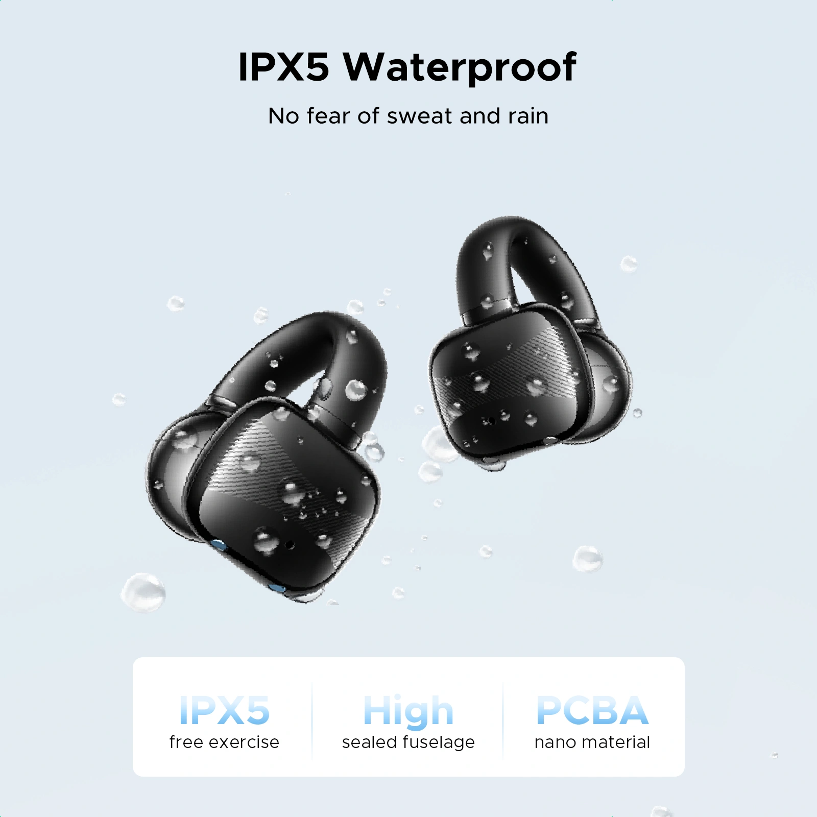 UGREEN HITUNE S3 TRUE WIRELESS EARBUDS BLACK 45785 thumbnail 3