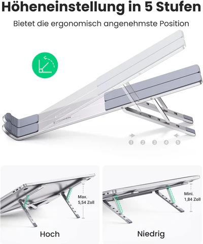 UGREEN FOLDABLE LAPTOP STAND 40289 thumbnail 4