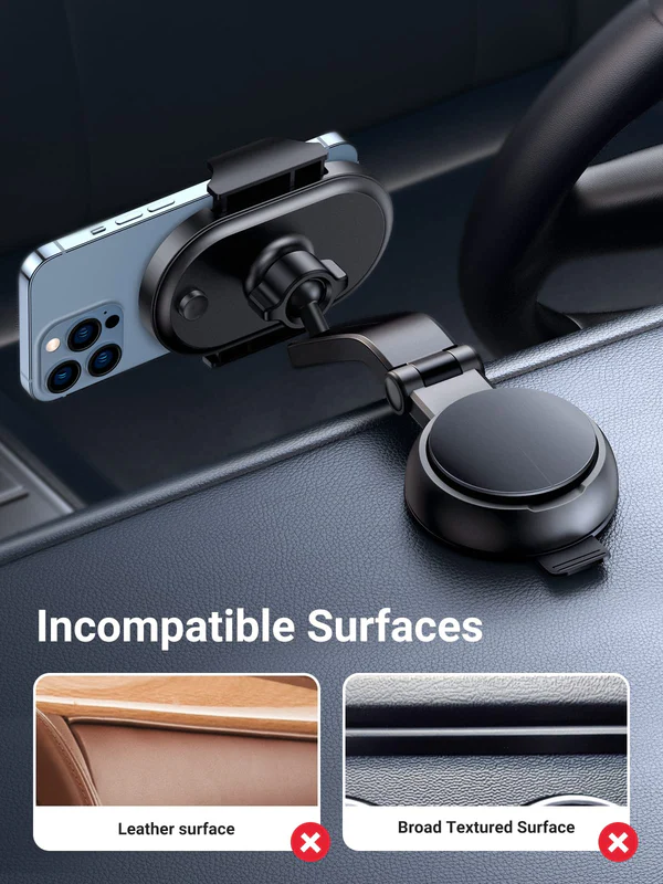 UGREEN WATERFALL-SHAPED SUCTION CUP PHONE MOUNT 20473 thumbnail 7