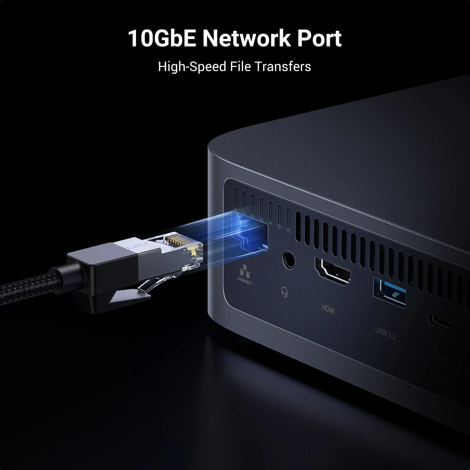 UGREEN NASYNC DXP480T PLUS 4 BAY ALL INTEL I5 8GB RAM 128GB SSD DDR5 WIFI 6 UG-NAS-DXP480T-PLUS thumbnail 3