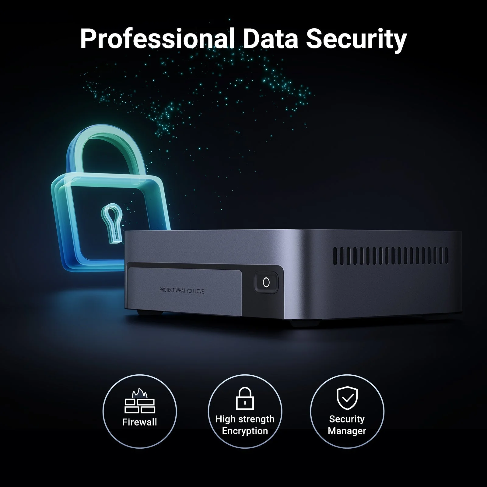UGREEN NASYNC DXP480T PLUS 4 BAY ALL INTEL I5 8GB RAM 128GB SSD DDR5 WIFI 6 UG-NAS-DXP480T-PLUS thumbnail 5