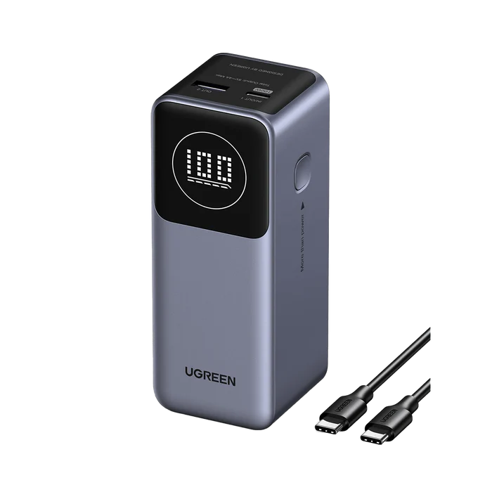 UGREEN NEXODE 12000MAH POWER BANK FAST CHARGING 100W GREY PB724/35526B