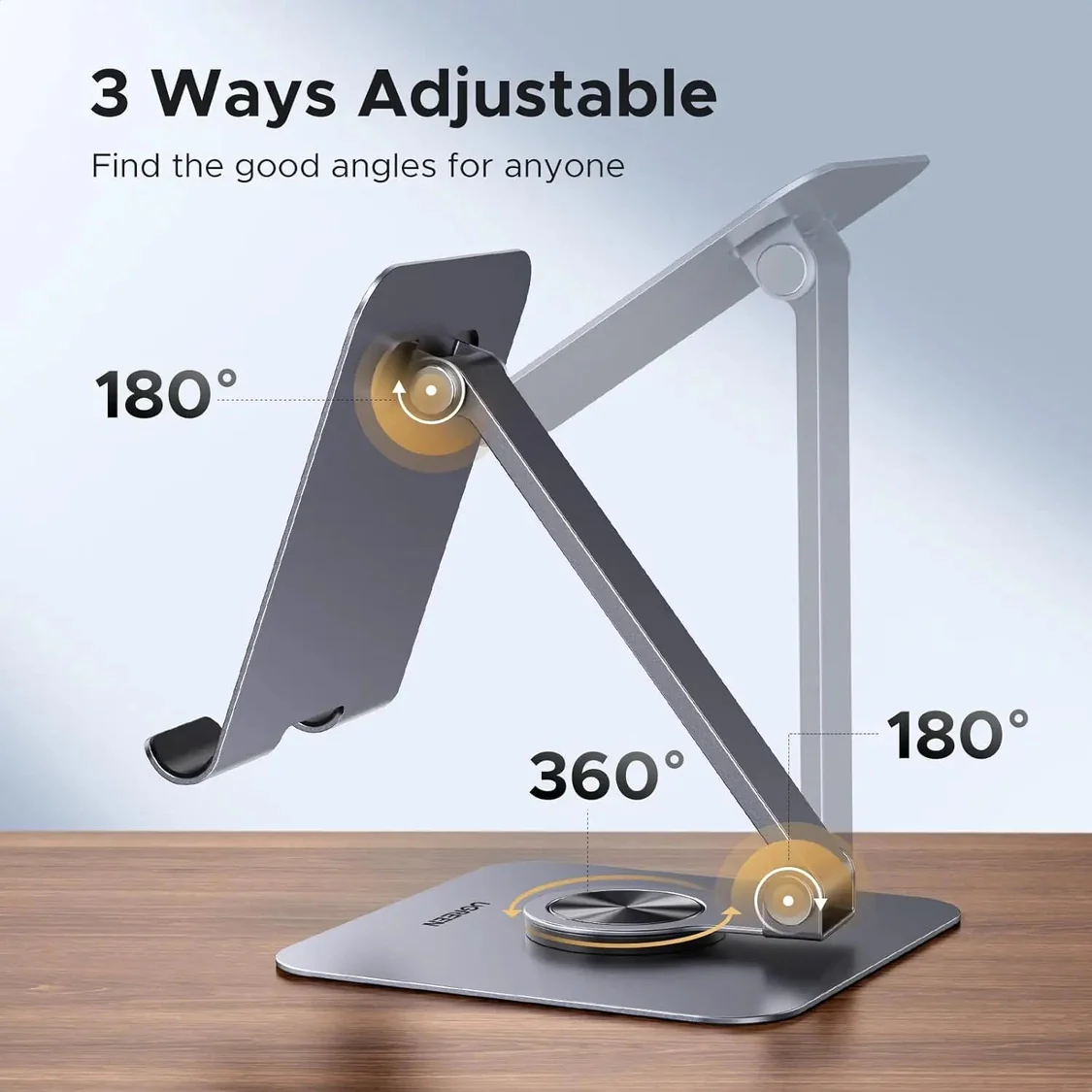 UGREEN IPAD DESKTOP 7  TO 13  METAL HOLDER 40996 thumbnail 4