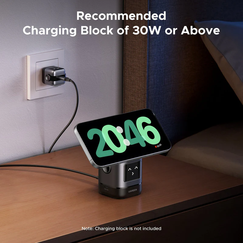 UGREEN UNO 2 IN 1 MAGNETIC WIRELESS CHARGING STATION 15W 45775 thumbnail 7