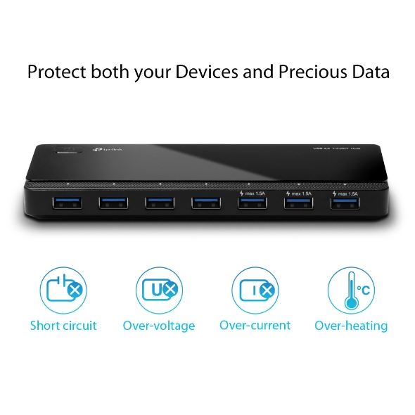 TP-LINK USB 3.0 7 PORT USB HUB UH700 thumbnail 4