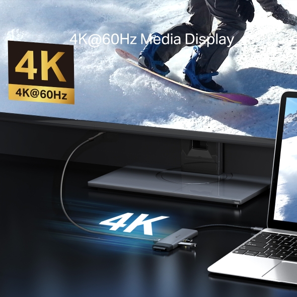 TP-LINK USB TYPE C 7 PORT HUB UH7020C thumbnail 5