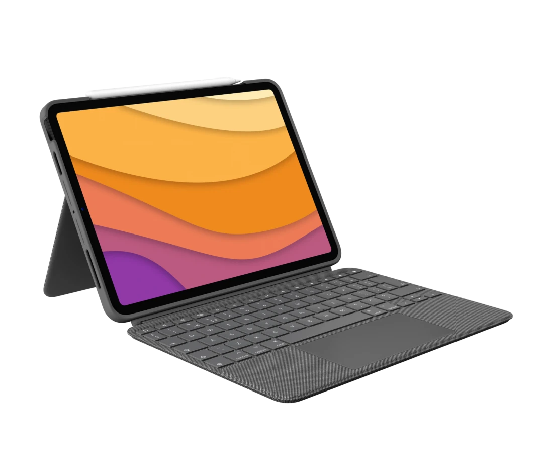LOGITECH IPAD AIR 11 INCH (M2) COMBO TOUCH KEYBOARD CASE ARABIC OXFORD GREY 920-012635