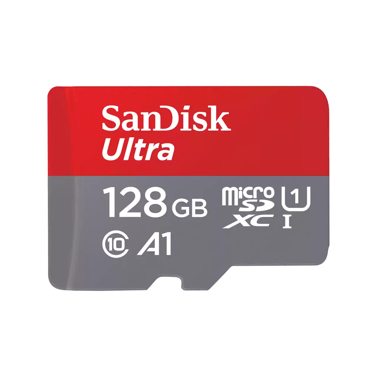 SANDISK ULTRA A1 MICROSDXC UHS-I CARD WITH ADAPTER 128GB SPEED UP TO 140 MBS SDSQUAB-128G-GN6MA