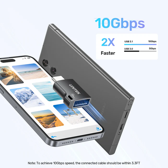 UNITEK 10GBPS USB-C TO USB-A ADAPTER A1048ABK01 thumbnail 14