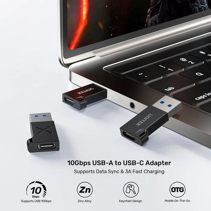 UNITEK 10GBPS USB-A TO USB-C ADAPTER A1049ABK01 thumbnail 13