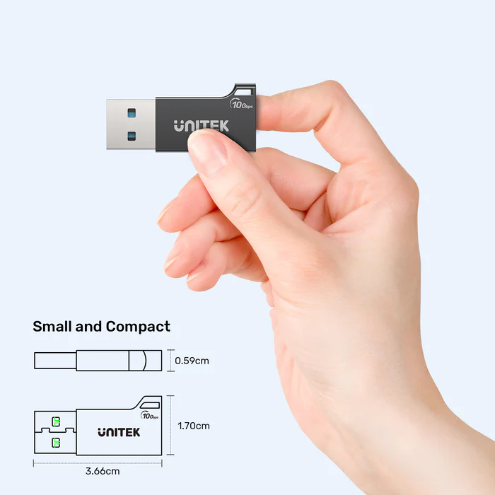 UNITEK 10GBPS USB-A TO USB-C ADAPTER A1049ABK01 thumbnail 8