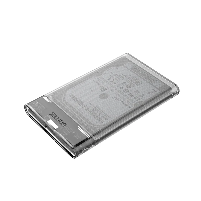 UNITEK 2.5 INCH SATA HARD DRIVE DISKGUARD LIMPID R BLACK S1103A thumbnail 4