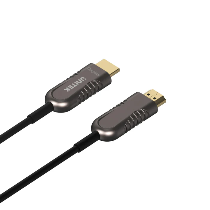 UNITEK ULTRA PRO HDMI 2.0 ACTIVE OPTICAL CABLE 20M BLACK C11072BK thumbnail 7