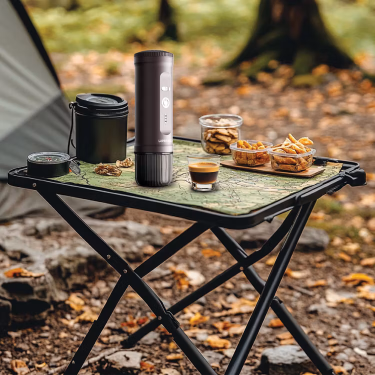LEPRESSO 2 IN 1 PORTABLE ESPRESSO MAKER BROWN LPCFFPCM0095-BR thumbnail 3