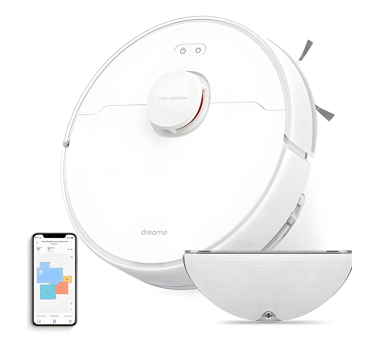 DREAMBOT ROBOTIC D9 MAX VACUUM CLEANER WHITE RLD33GA