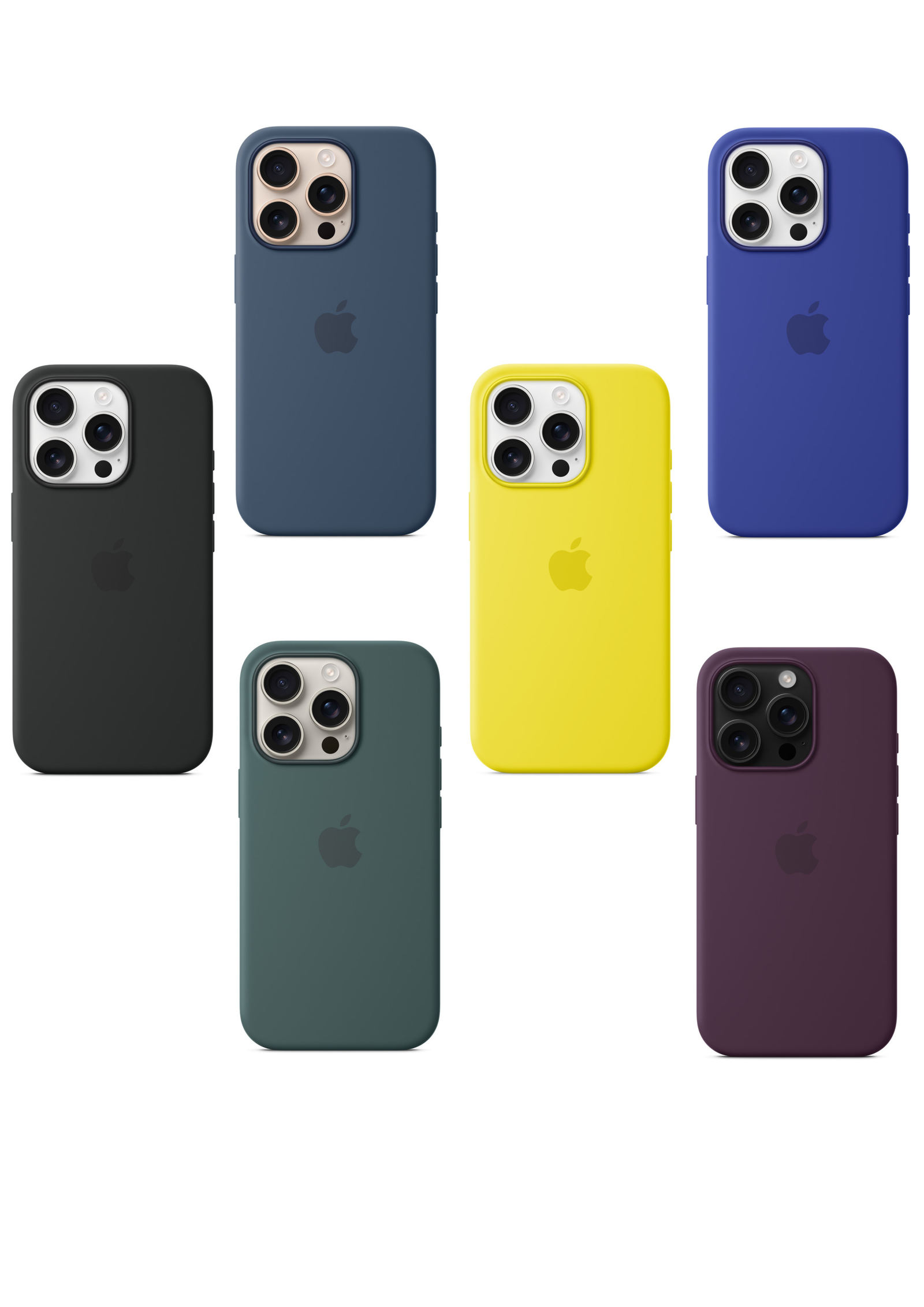 Apple iPhone 16 Series Silicone Case with MagSafe - Soft Touch Protection thumbnail 30