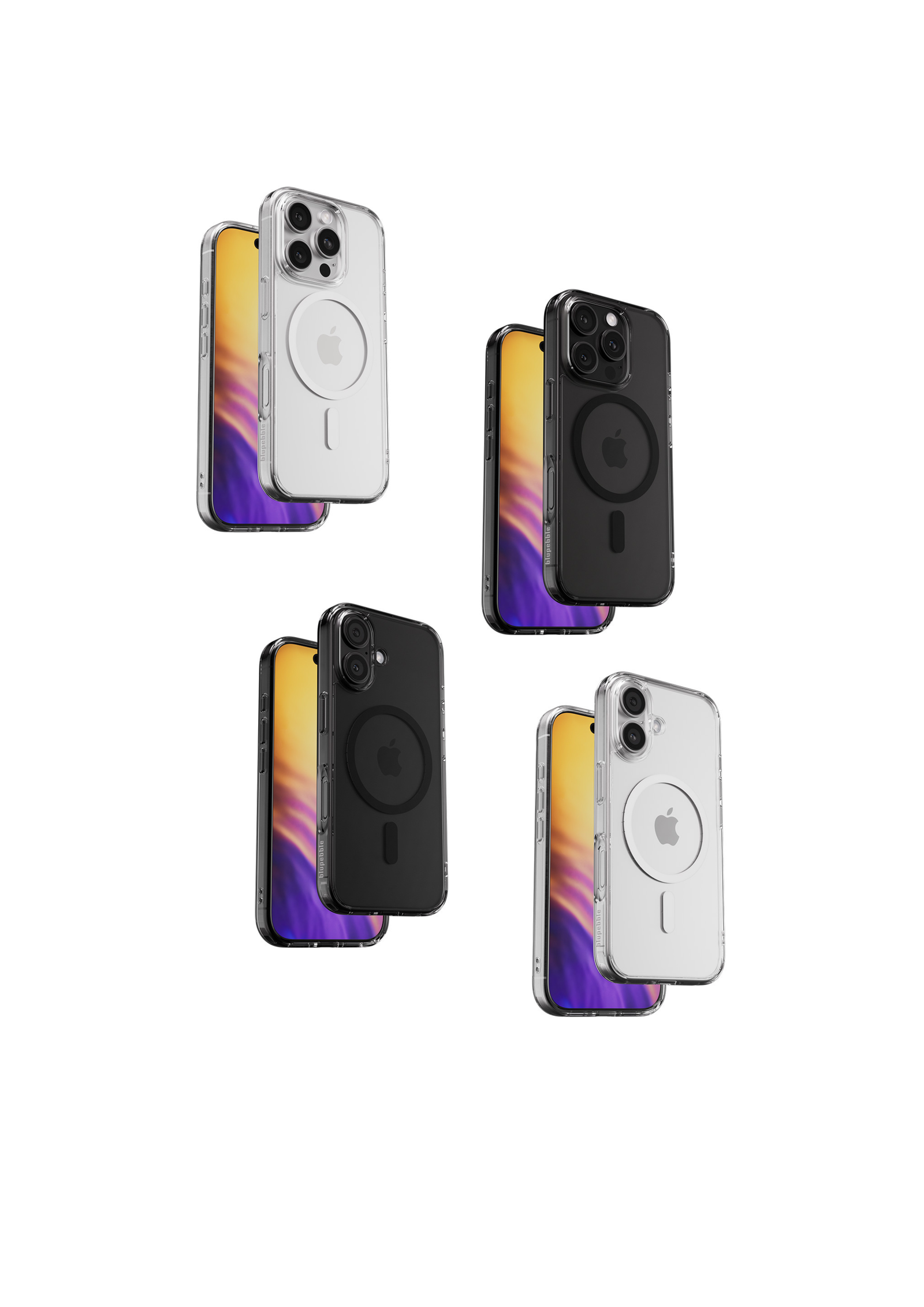 Bluepebble iPhone 16 Series Hybrid Case with MagSafe - Durable and Sleek Protection