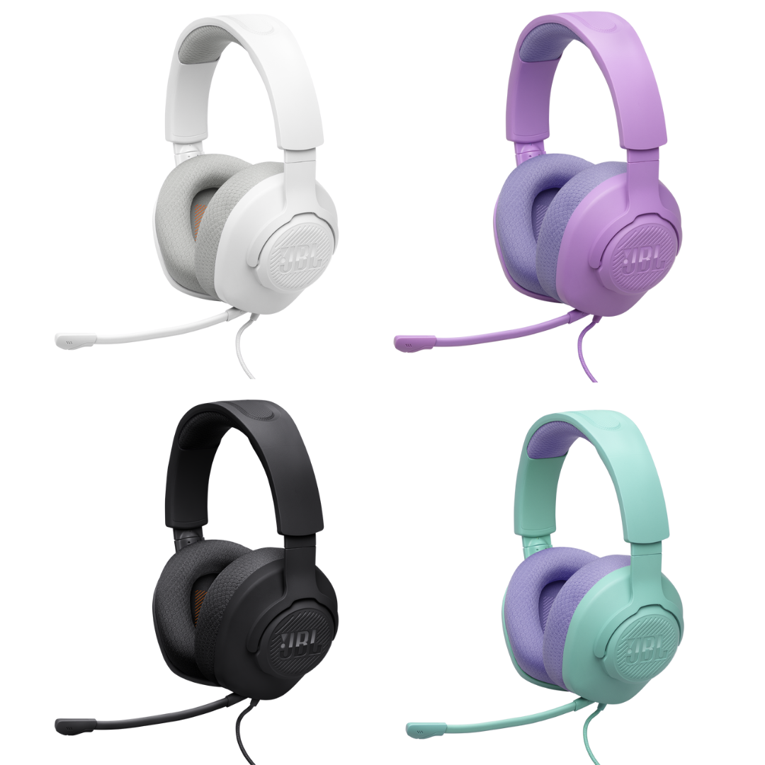 JBL Quantum 100 M2 Wired Gaming Headset - Clear Sound and Comfort for Gamers
