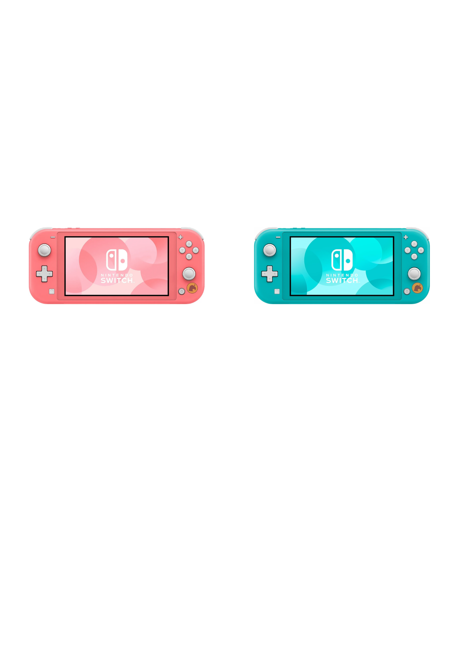 Nintendo Switch Lite - Animal Crossing Edition, Compact & Portable Gaming Console
