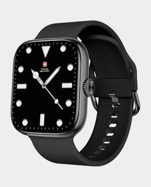 SWISS MILITARY ALPS 4 SMART WATCH BLACK WITH SWISS MILITARY VICTOR 3 BUDS thumbnail 4