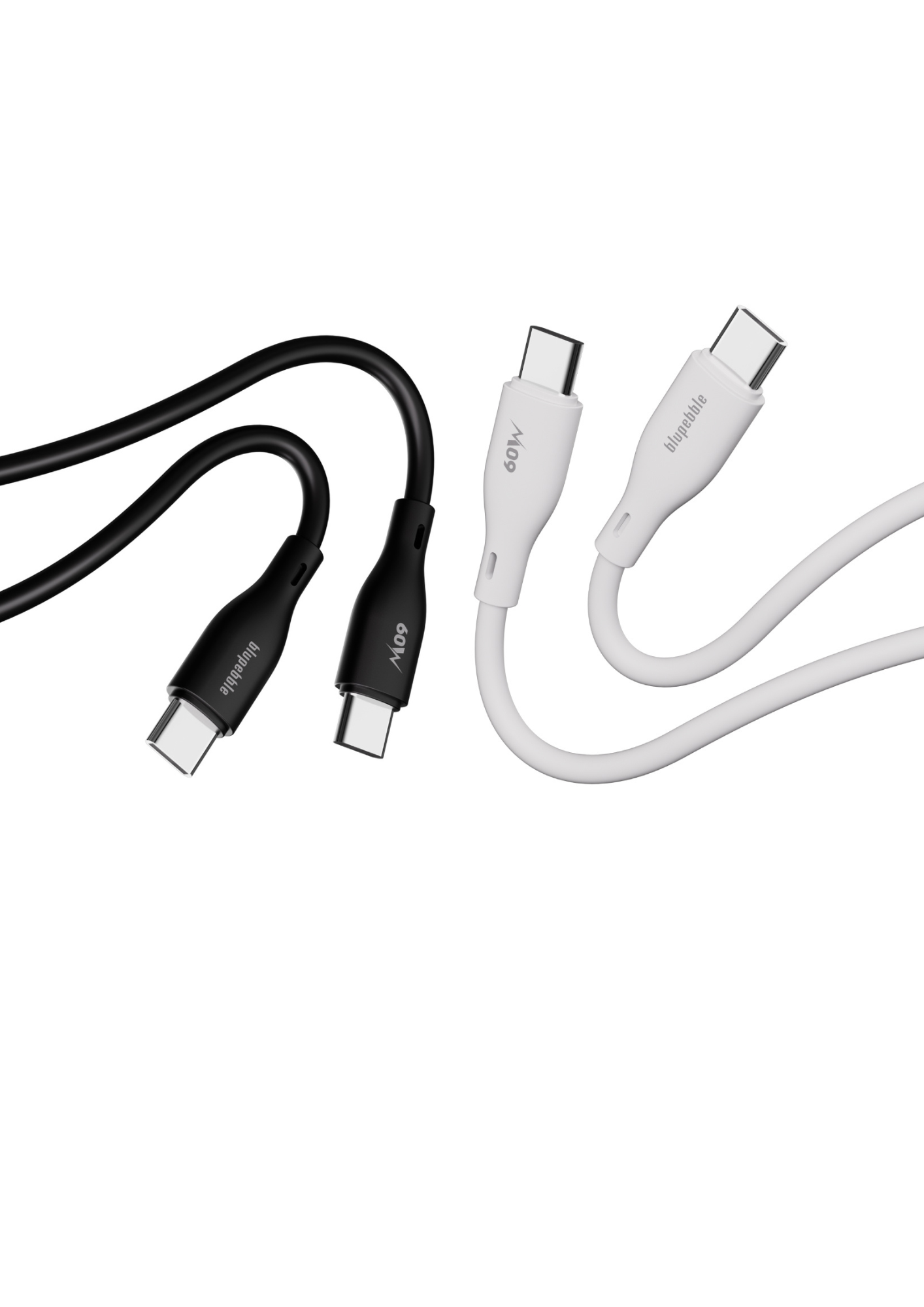 Bluepebble PowerFlow PD60W USB-C to USB-C Cable - Fast and Durable BP-PFUSBC-60W