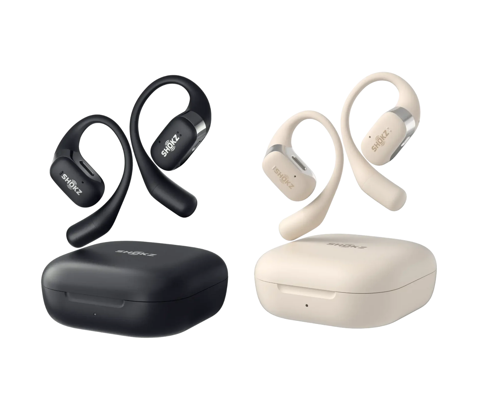 AfterShokz OpenFit Earbuds (T910) - Comfortable, Open-Ear Design, Premium Sound Quality
