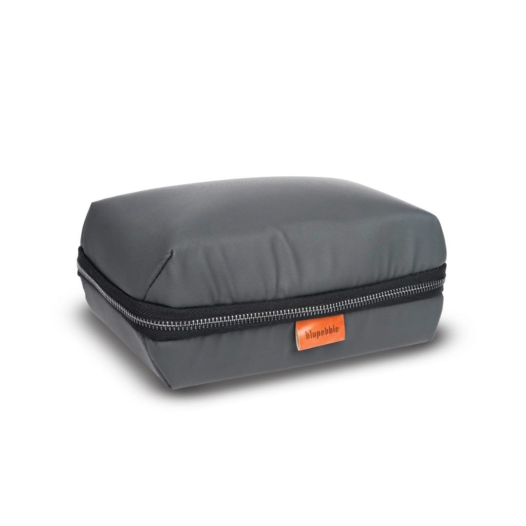 Blupebble Urban Pebble Gear Mobile Accessories Storage Bag in Dark Grey