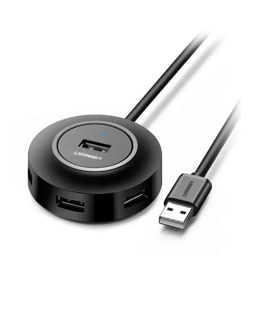 UGREEN USB 2.0 HUB 4 PORTS 1M BLACK 20277