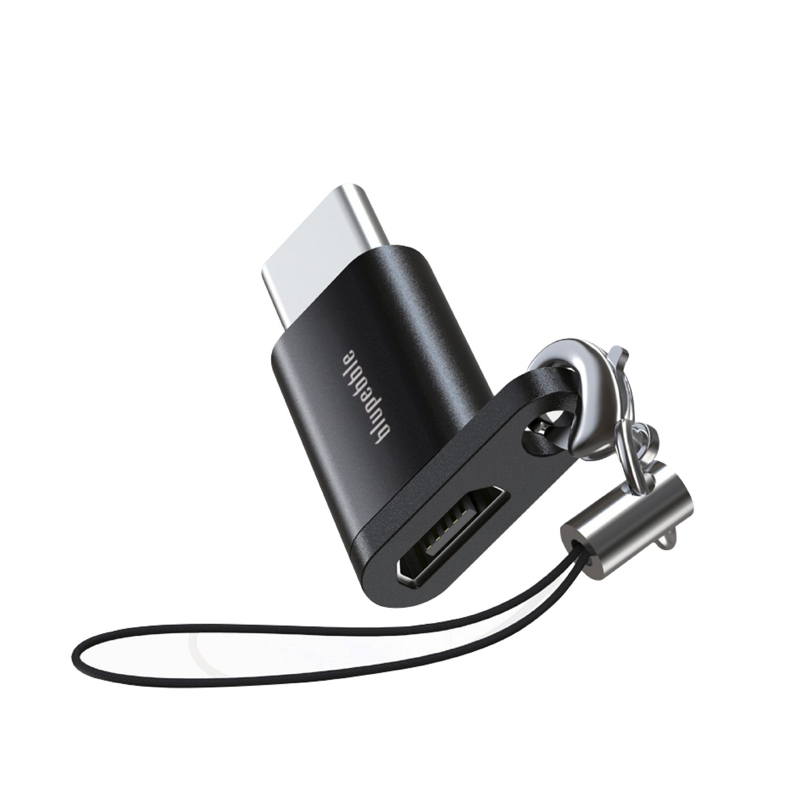 BLUPEBBLE USB-C MALE TO USB 2.0 MICRO B FEMALE OTG ADAPTER 480 MBPS thumbnail 5