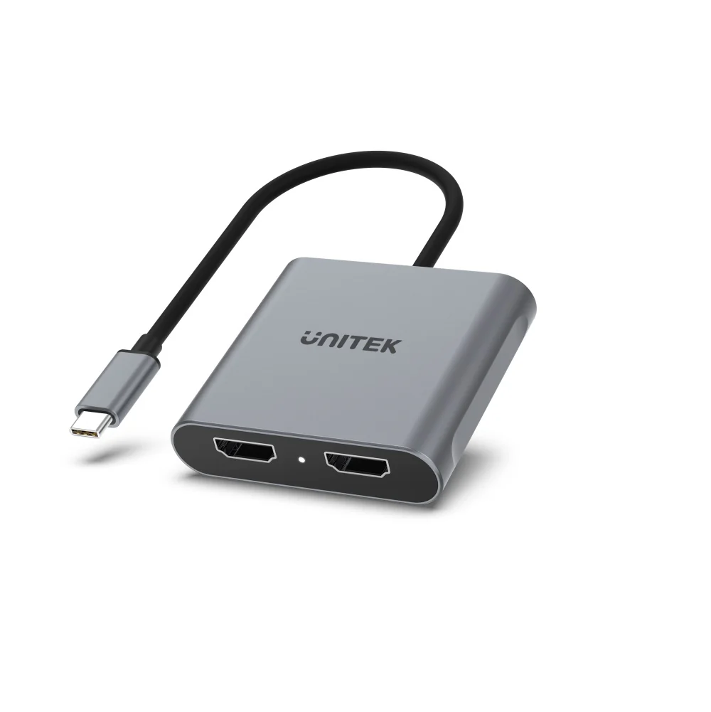 UNITEK USB C TO DUAL HDMI 4K ADAPTER 15 CM V1404B