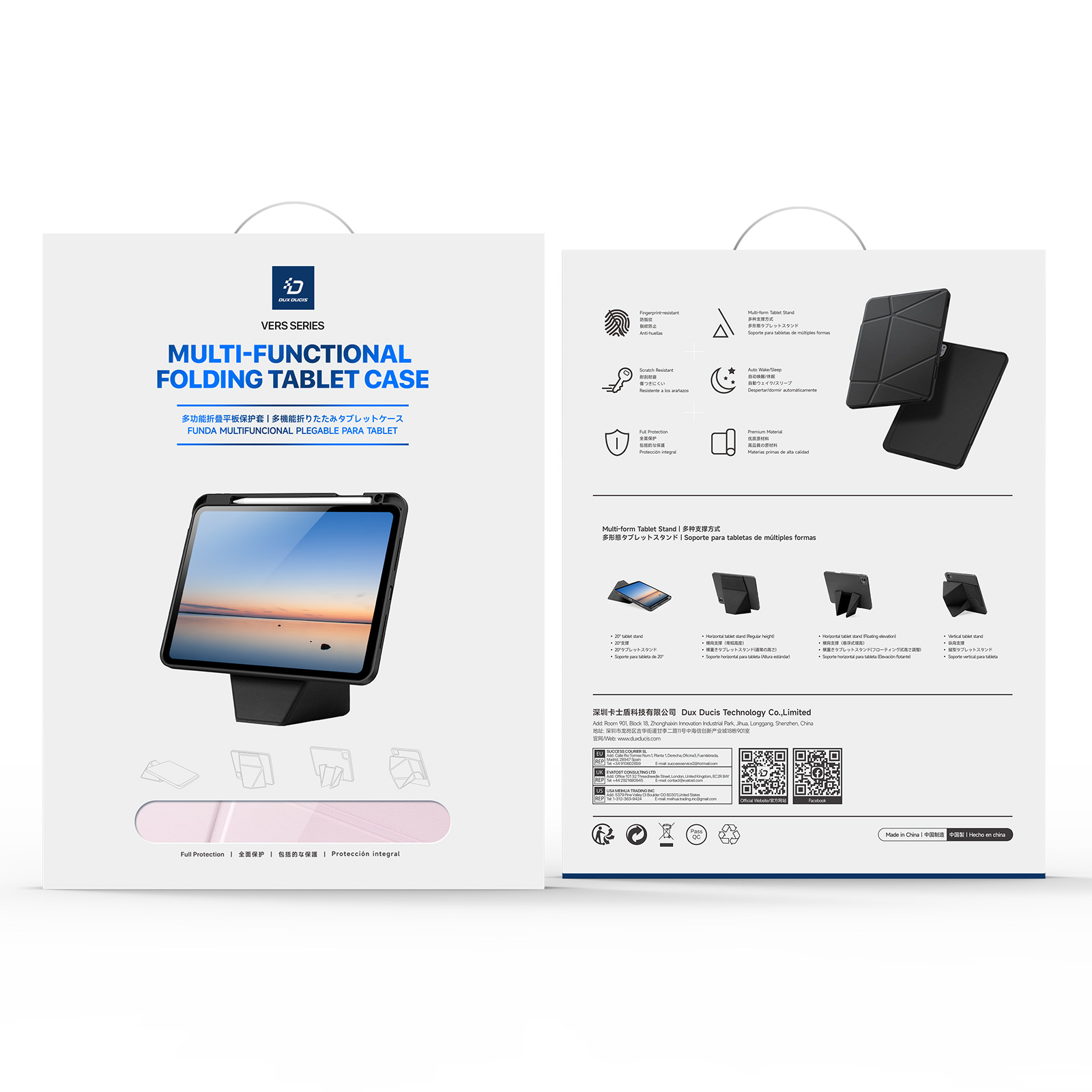 DUXDUCIS SAMSUNG TAB S11 VERS SERIES CASE BLACK VERS0023 thumbnail 6
