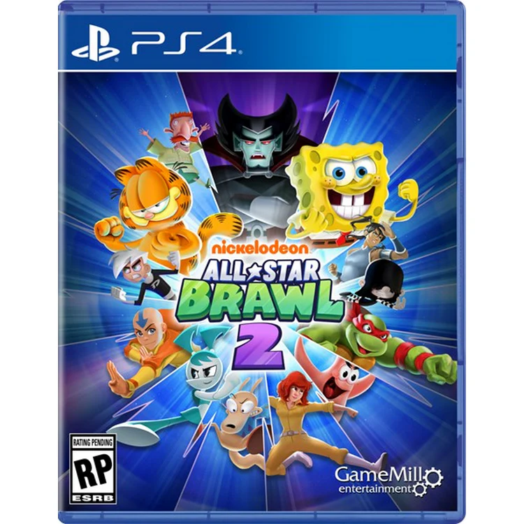 NINTENDO SWITCH NICKELODEON ALL STAR BRAWL 2 GAME CD