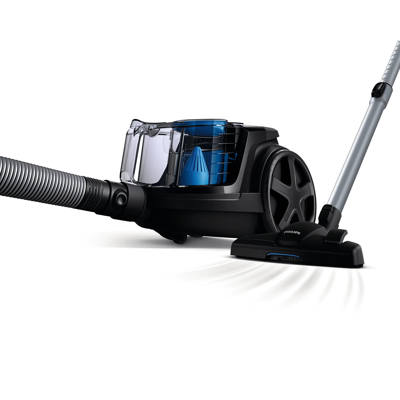 PHILIPS POWERPRO COMPACT HIGHER SUCTION POWER WITH POWER CYCLONE 5 1800W BLACK FC935062 thumbnail 5