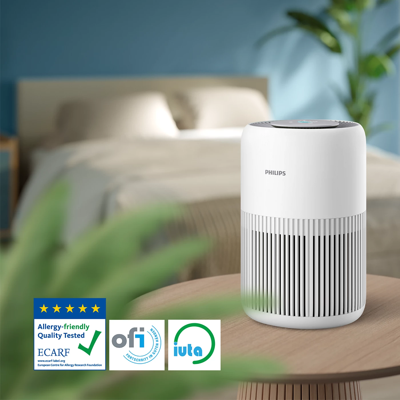 PHILIPS PURE PROTECT MINI AIR PURIFIER WHITE AC092010 thumbnail 3