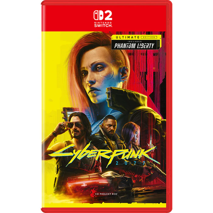 NINTENDO SWITCH 2 CYBERPUNK 2077 UNLIMITED EDITION GAME CD