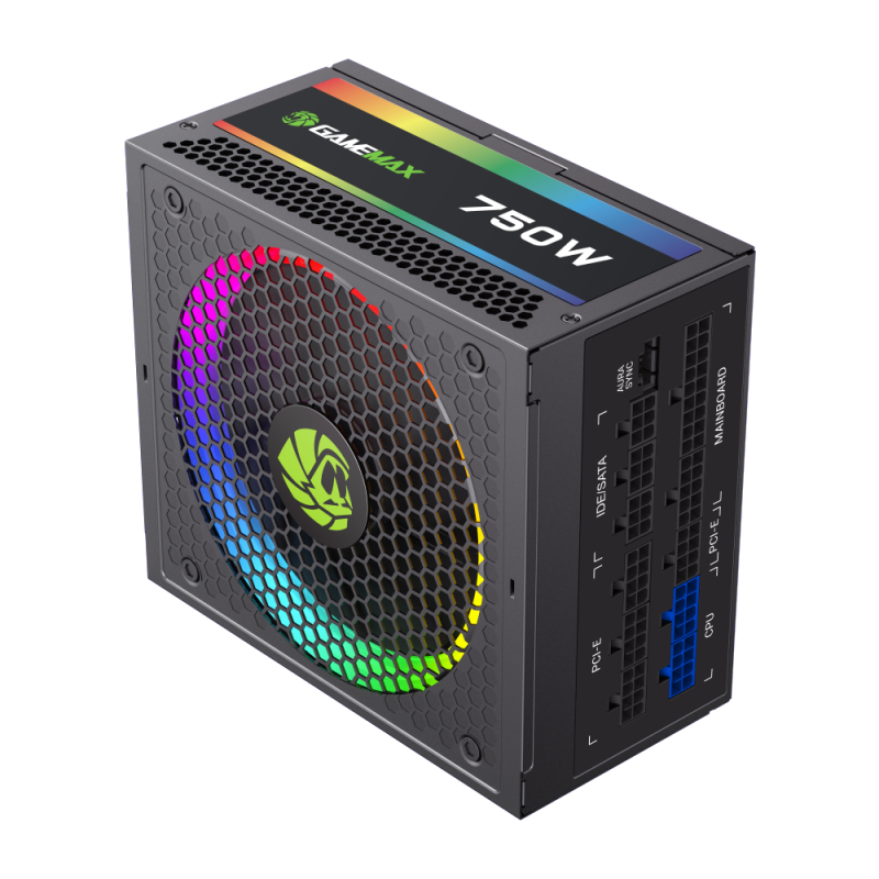 GEARMAX POWER SUPPLY 750W RGB - 750 thumbnail 4