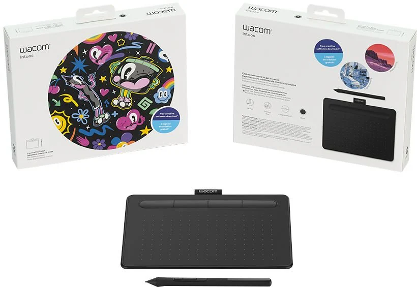 WACOM INTUOS S BLUETOOTH BLACK CTL-4100WLK thumbnail 4