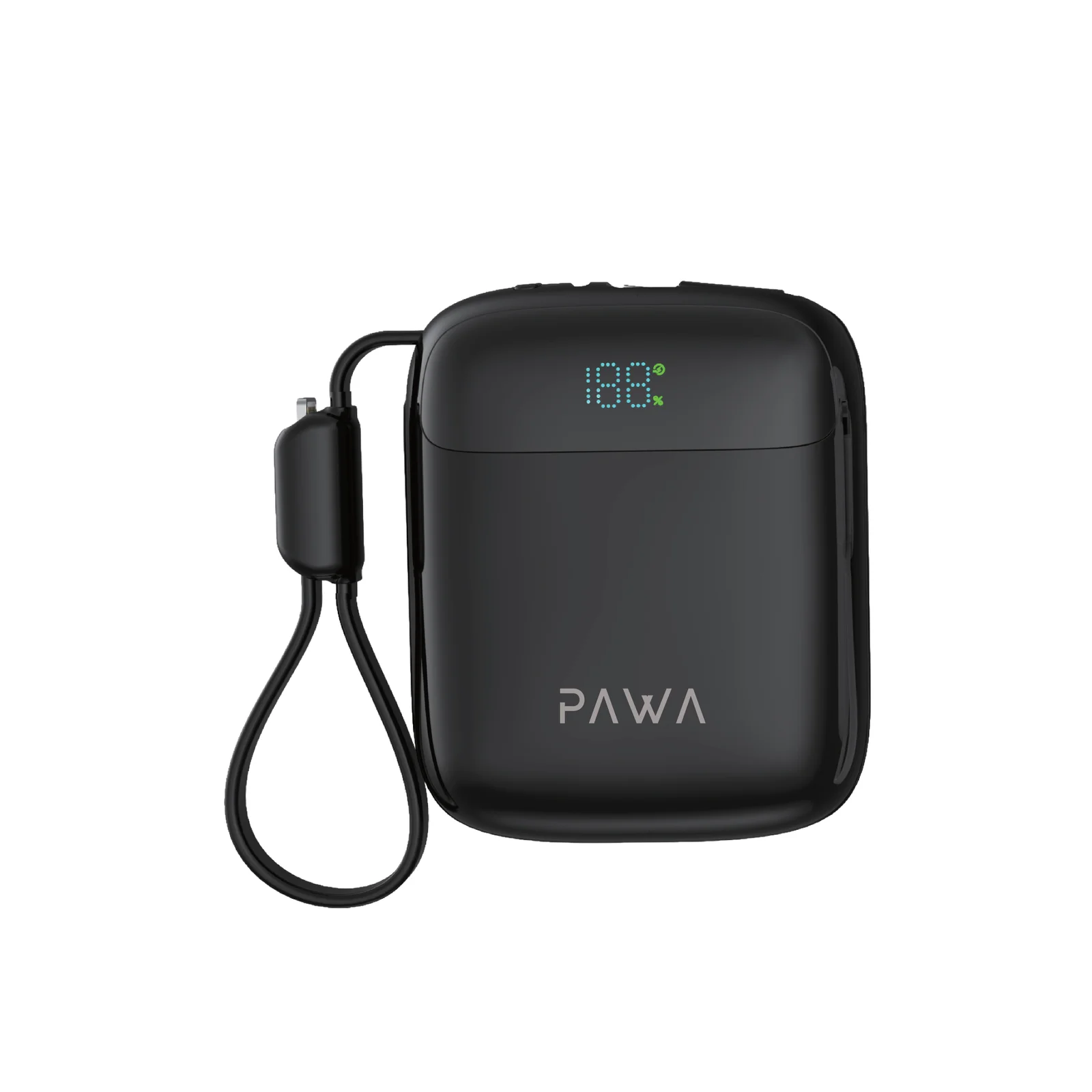 PAWA SEOUL MINI POWER BANK 10000MAH BLACK PW-PB225S25-BK