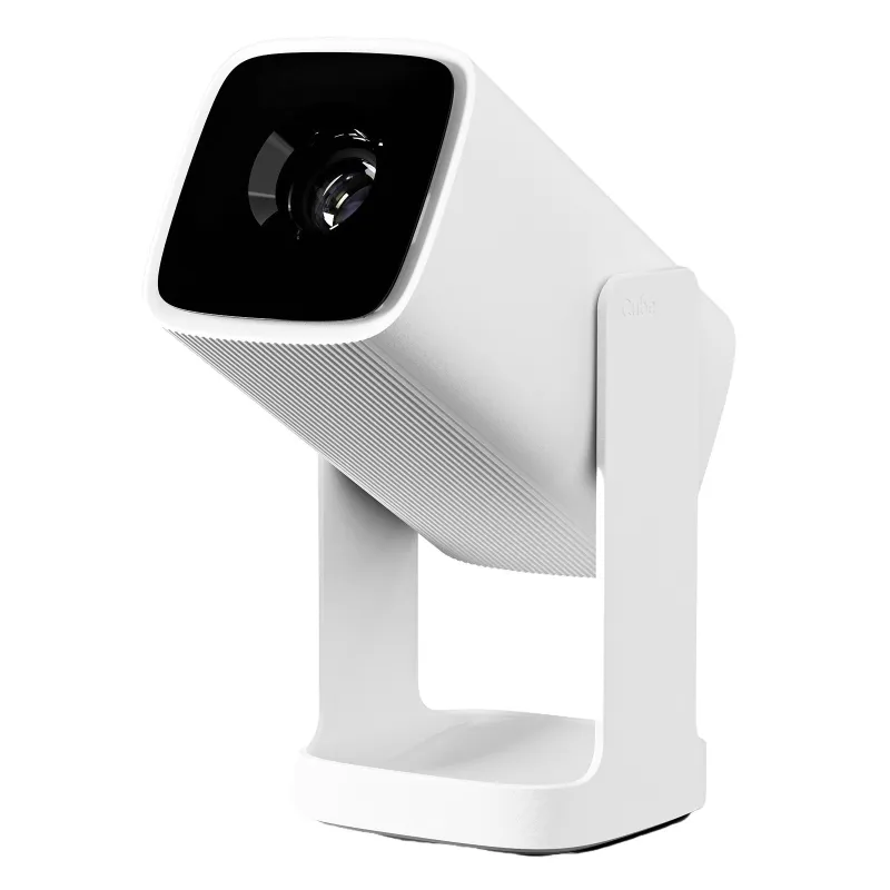 WANBO CUBE 1 360 ADJUSTABLE SMART PROJECTOR WITH WI-FI AND BLUETOOTH ANDROID TV 11 ALPINE WHITE