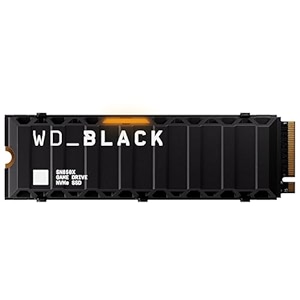 WD INTERNAL GAME DRIVE HEATSINK 8TB SSD GEN4 7200MB/S NVME BLACK SN850X