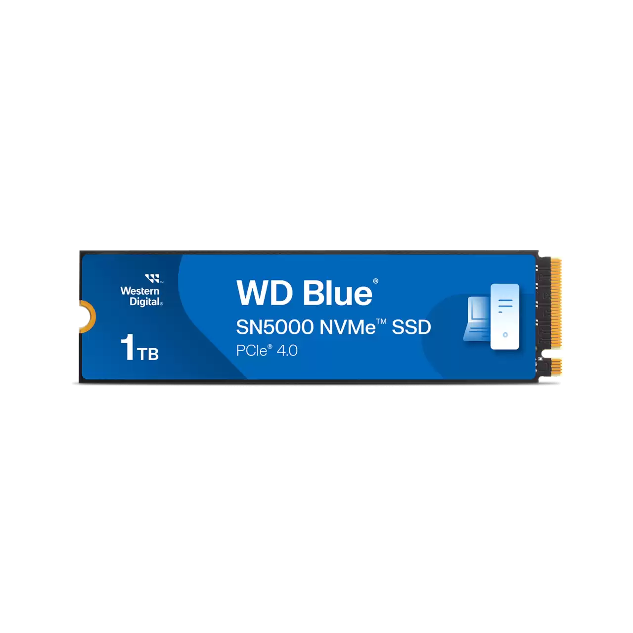 WD INTERNAL SSD 1TB SN5000 M.2 NVME 2280 PCIE 4.0 BLUE WDS100T4BOE
