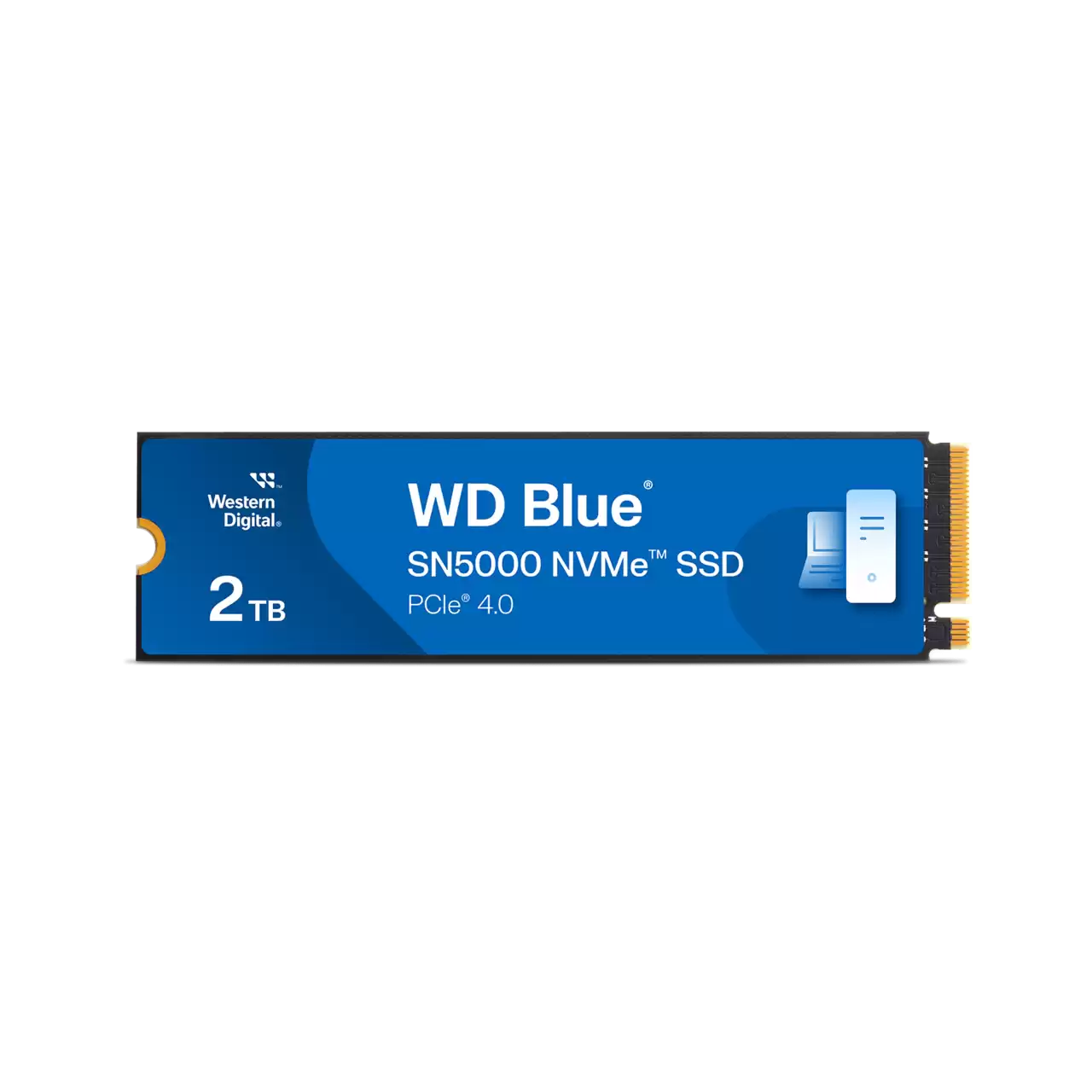 WD INTERNAL SSD 2TB SN5000 M.2 NVME 2280 PCIE GEN 4 BLUE WDS200T4B0E