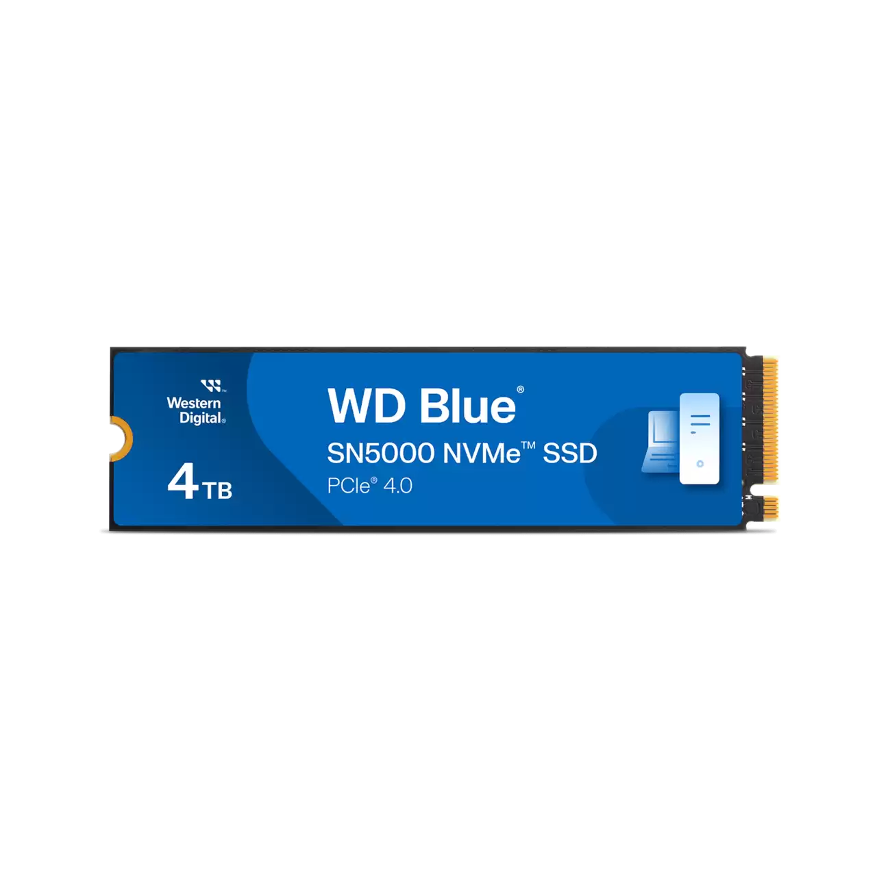 WD INTERNAL SSD 4TB SN5000 M.2 NVME 2280 PCIE GEN 4 BLUE WDS400T4BOE