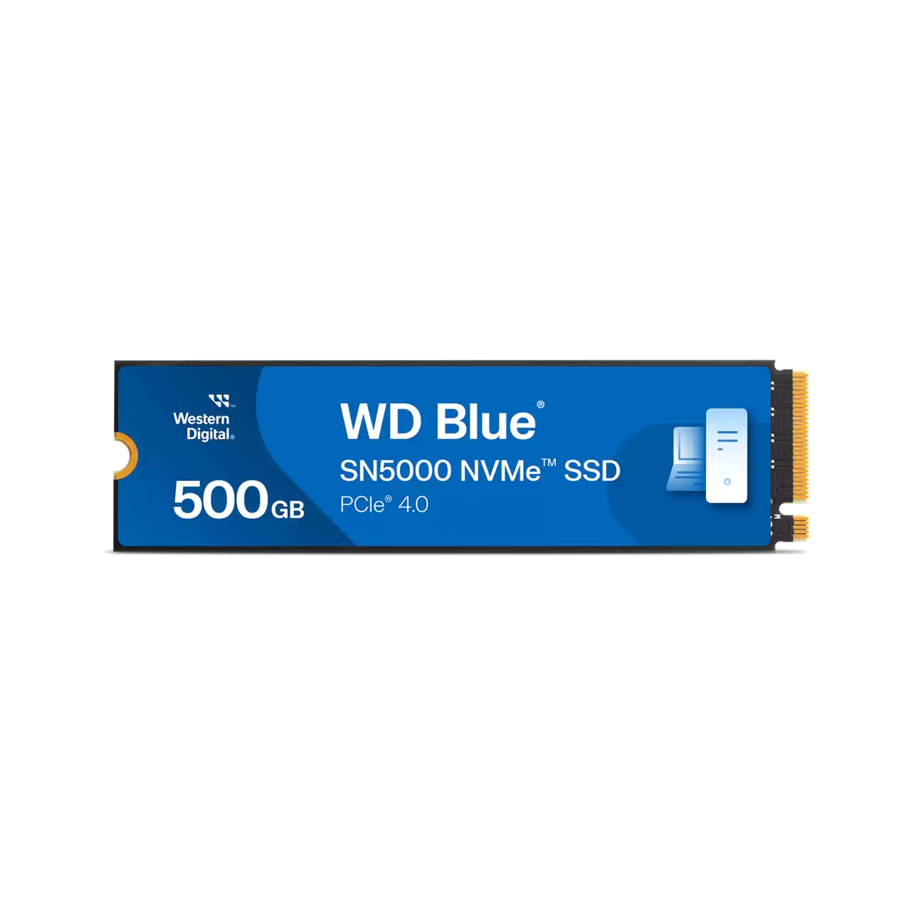 WD INTERNAL SSD 500GB SN5000 M.2 NVME 2280 PCIE GEN 4 BLUE WDS500G4BOE