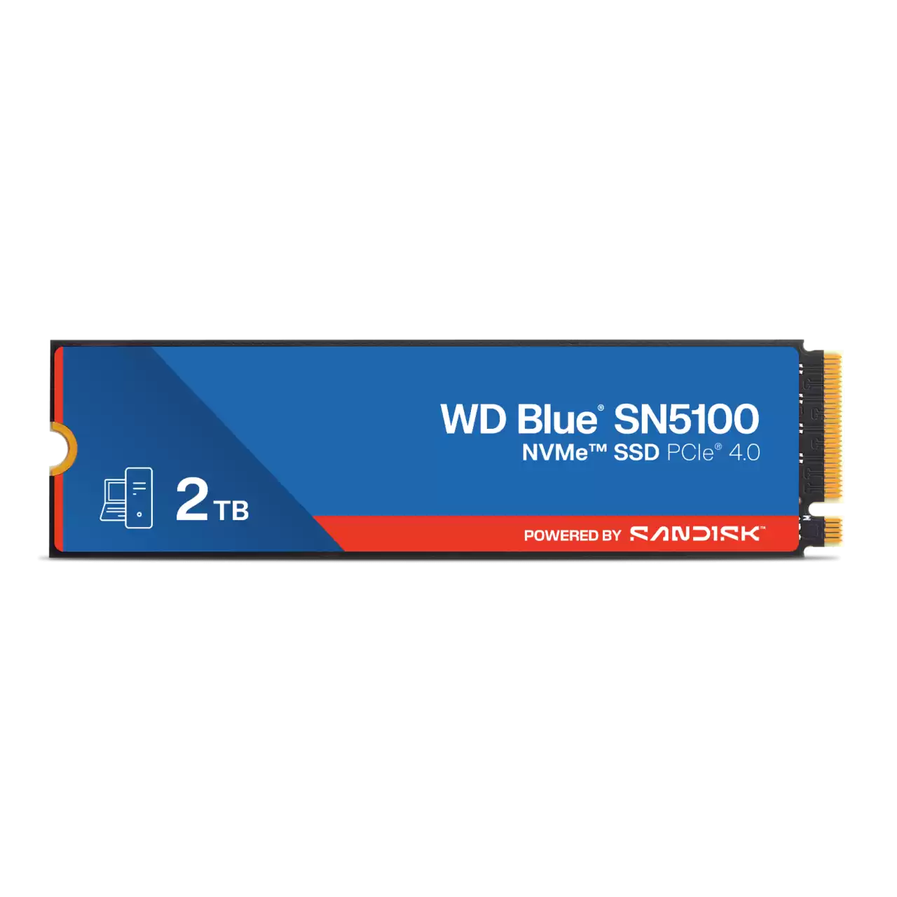 WD 2TB SN580 NVMe M2 SSD PCIe Gen 4 – Blue