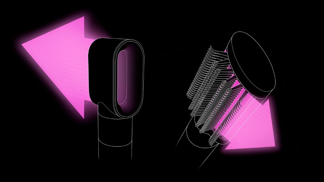DYSON AIRWRAP MULTI STYLER STRAIGHTNER NICKEL COPPER HS05 thumbnail 3